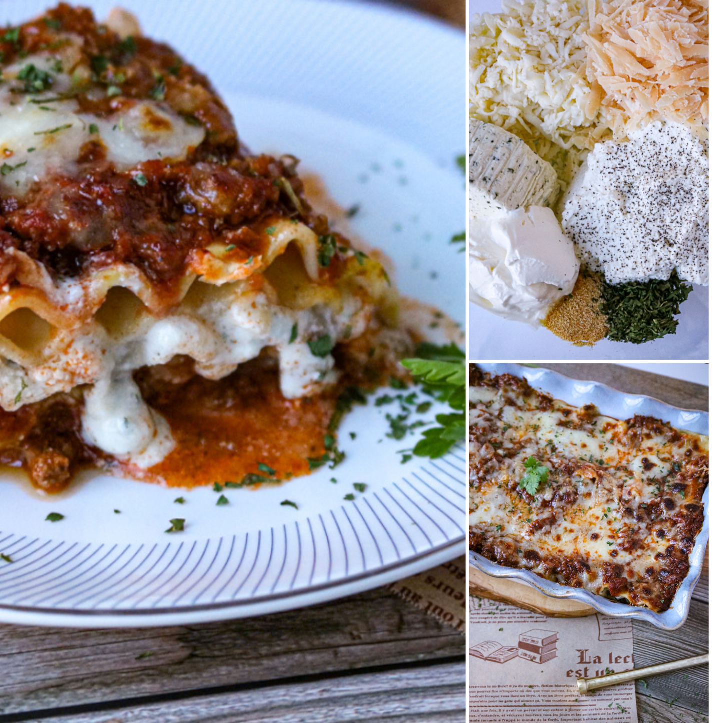 It’s What They Don’t Know Lasagna - Set 2